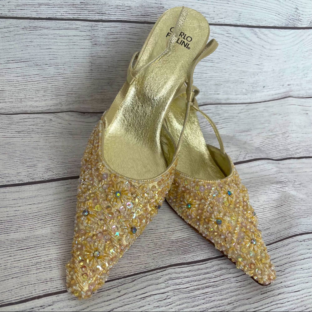 NWOT Genuine Leather Carlo Fellini Shoes